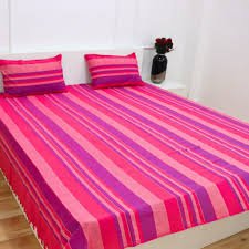 Classic Cotton Handloom Bed Sheet